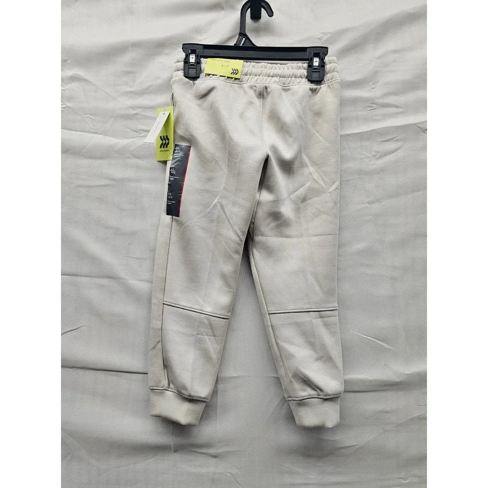 All in Motion Boys Mesh Spacer‎ Jogger Light Beige XS 4/5 039 07 0285 Pants NEW